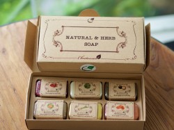 Natural & Herb Soap Box Gif Set