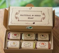 Natural & Herb Soap Box Set 6 pcs.